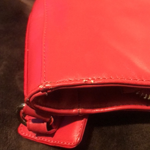 Red Hobo Shoulder Bag - Picture 7 of 8